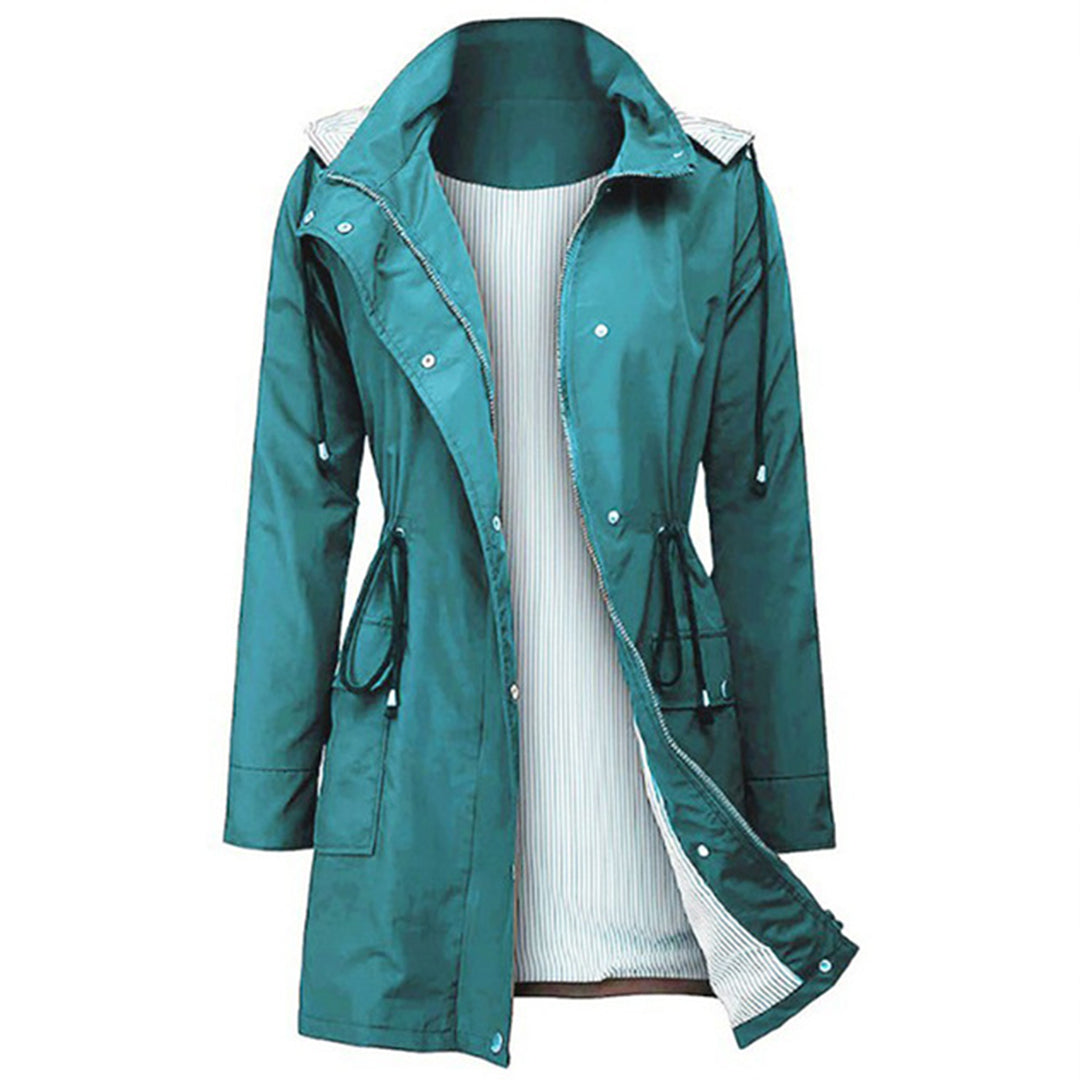 Lång Vinterrock Dam Modern Polyester 5