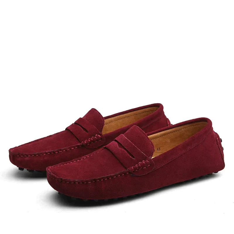 Variant image for Herrar Loafers Italiensk Stil Mocka Komfort-85