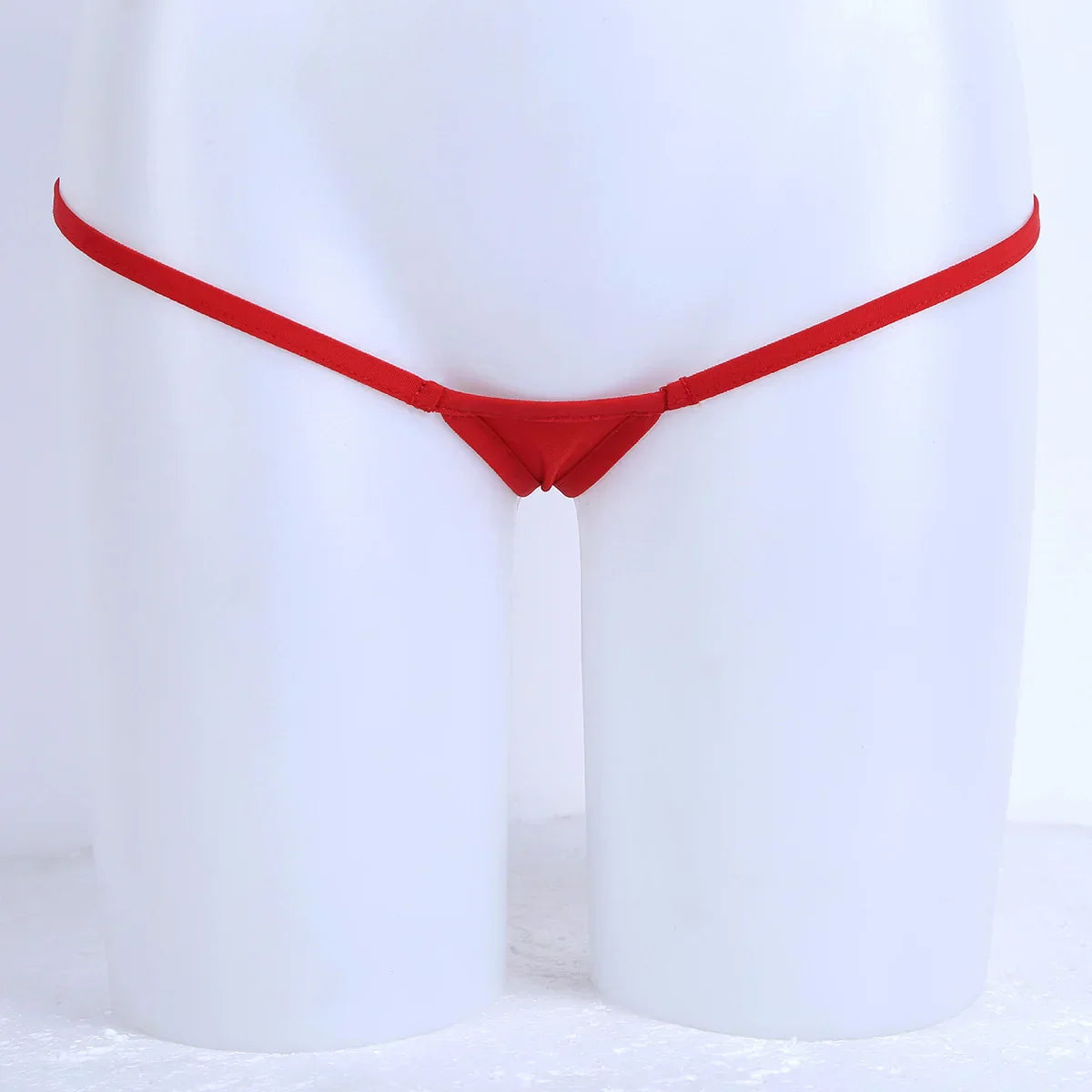 Dam G-sträng 90-talsstil Mjuk Polyester-4