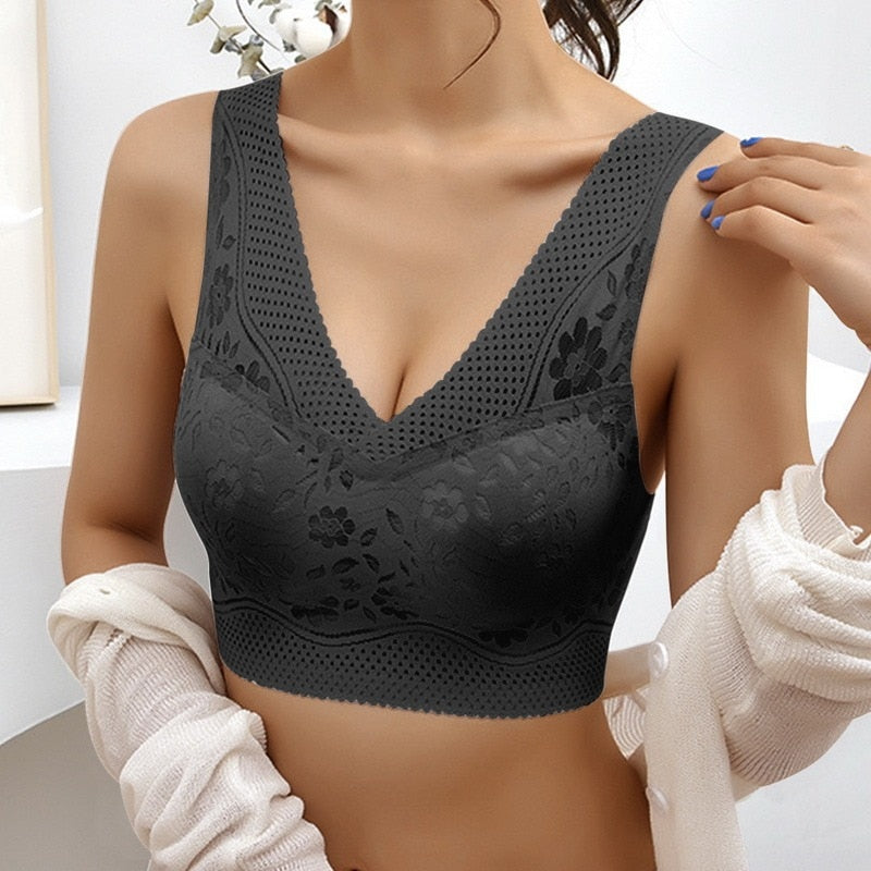 Variant image for Kvinnors Sloggi Behå Push Up Mjukt Material för Optimal Komfort-9