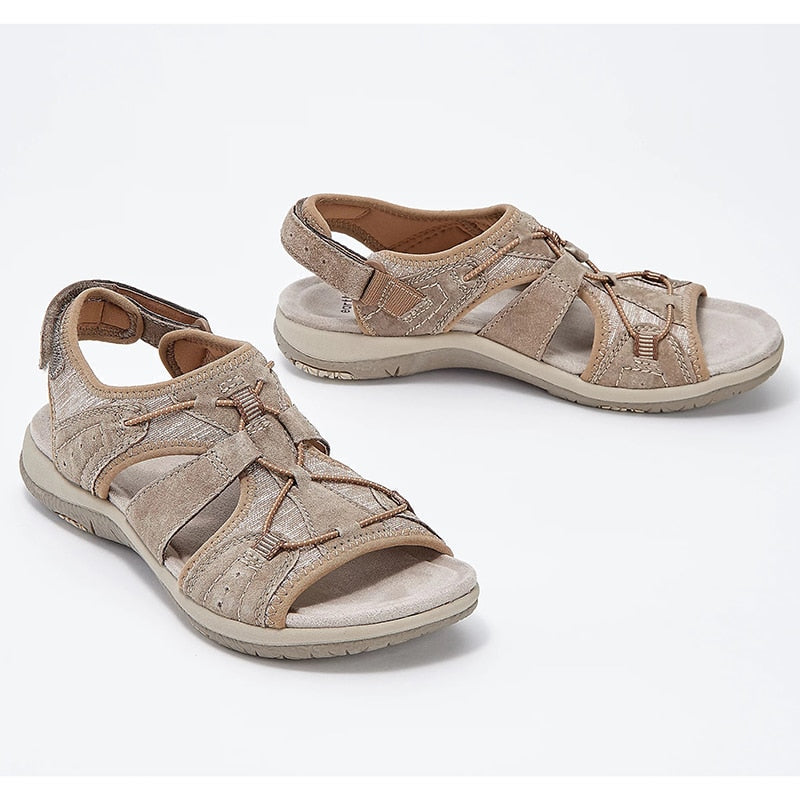 Dam Sandaler Justerbara Remmar Luftpermeabla Material 2