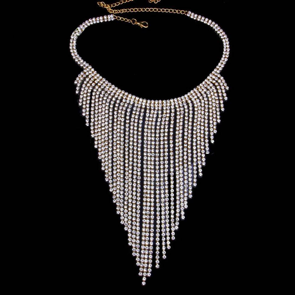Variant image for Dam Halsband Choker Geometrisk Design med Kristaller och Strass-1