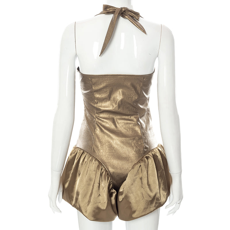 Monokrom Festtopp Dam i Polyester-Spandex – Normal Passform, Elegant och Bekväm Topp för Vardags och Fest 4