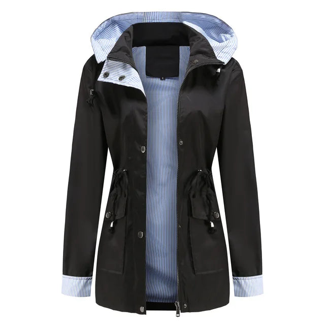 Variant image for Junior Vindbrytare Jacka med Huva Vattenavvisande Polyester-7