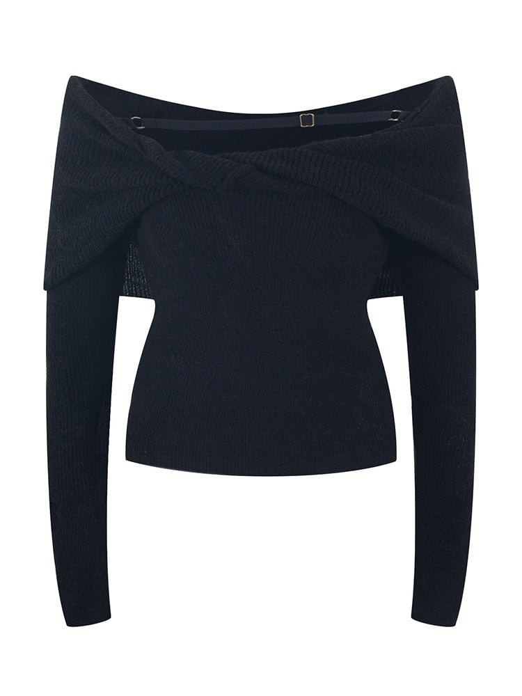 Dam Blus Monokrom Lätt Polyester Elegant Standardhylsa-4