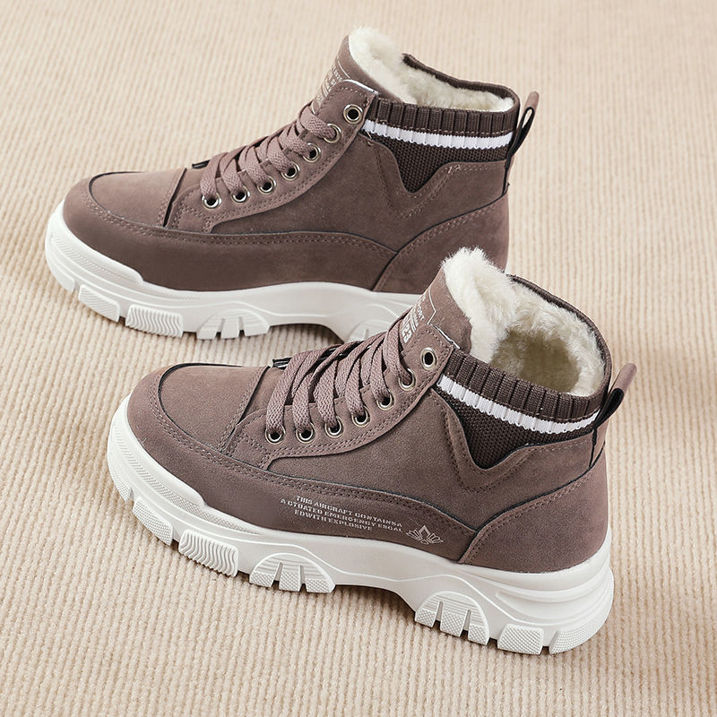 Kvinnors Sneakers Trendig Design Syntetisk Pälsfoder-2