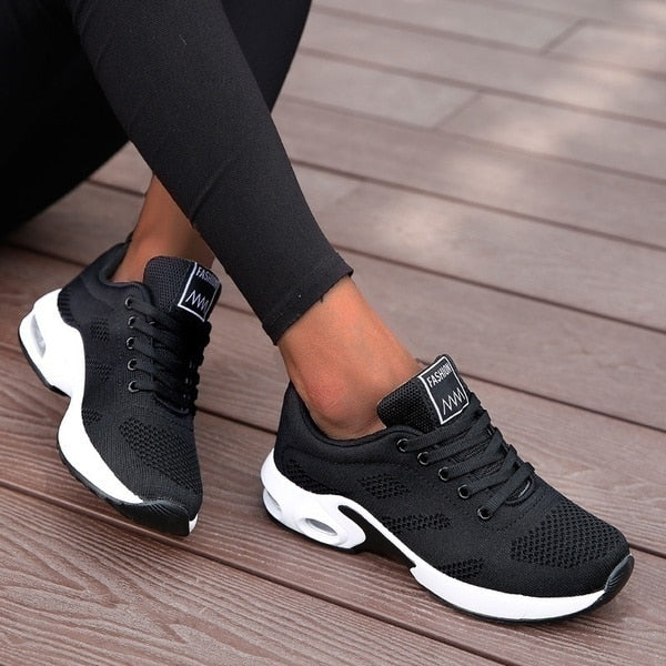 Herrens Ortopediska Sneakers Ergonomisk Andningsbar Tyg-3