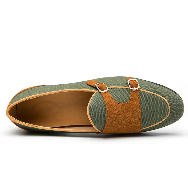 Herrskor Slip-on Elegant Läder för Komfort och Stil-3