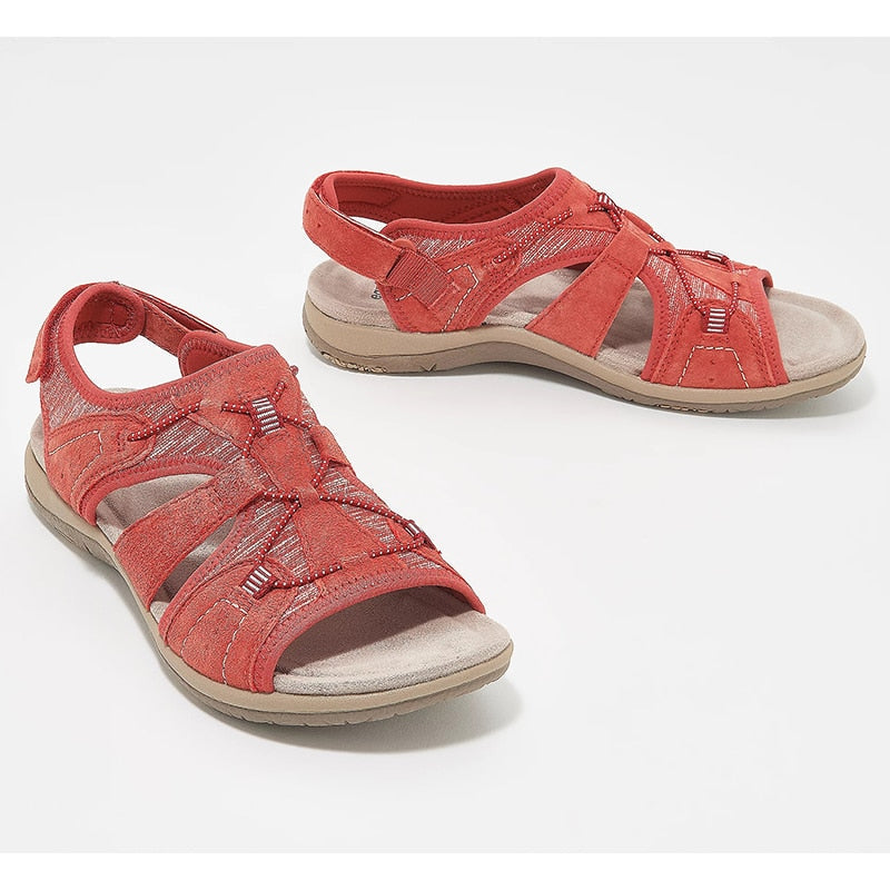 Dam Sandaler Justerbara Remmar Luftpermeabla Material 12