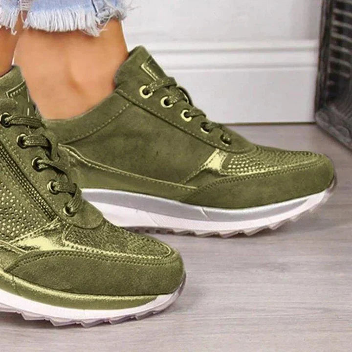 Kvinnors Ortopediska Sneakers Lätta Andningsbara Material för Aktiv Livsstil 5