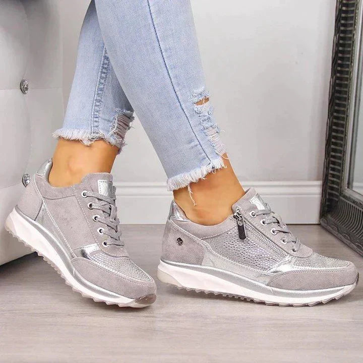 Kvinnors Ortopediska Sneakers Lätta Andningsbara Material för Aktiv Livsstil 2