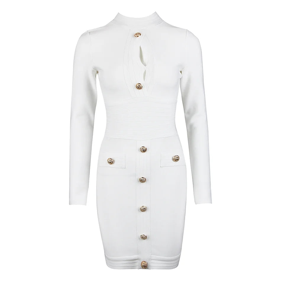 Variant image for Dam Miniklänning Bodycon Glittrig Polyester Spandex-5