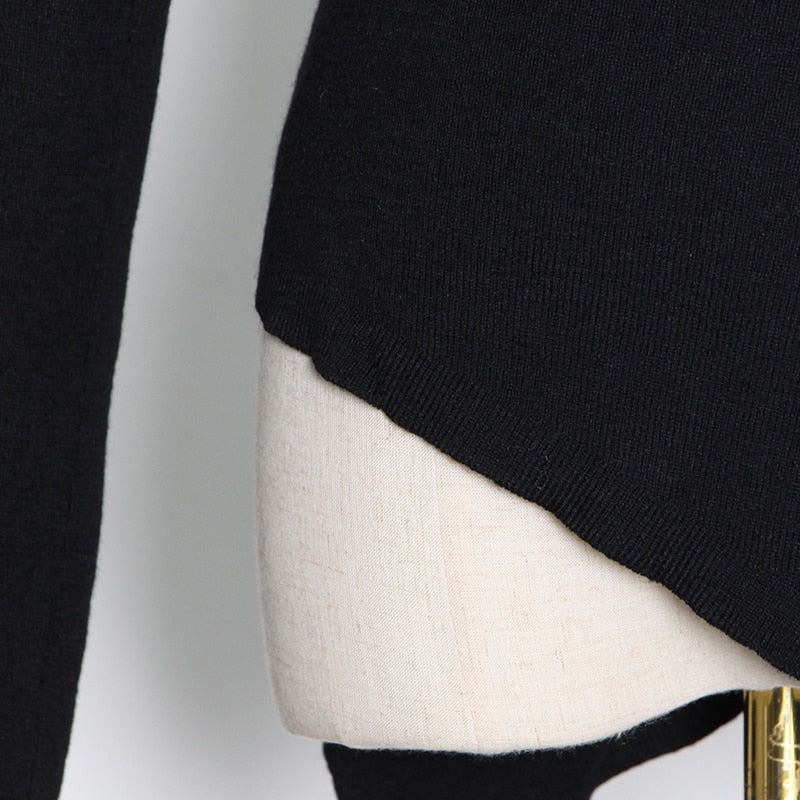 Dam Tröja Långa Ärmar Mjuk Polyester-3