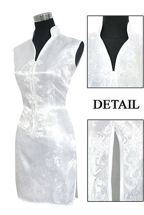 Variant image for Kvinnors Miniklänning Halter Blommönster Polyester Viskos-25