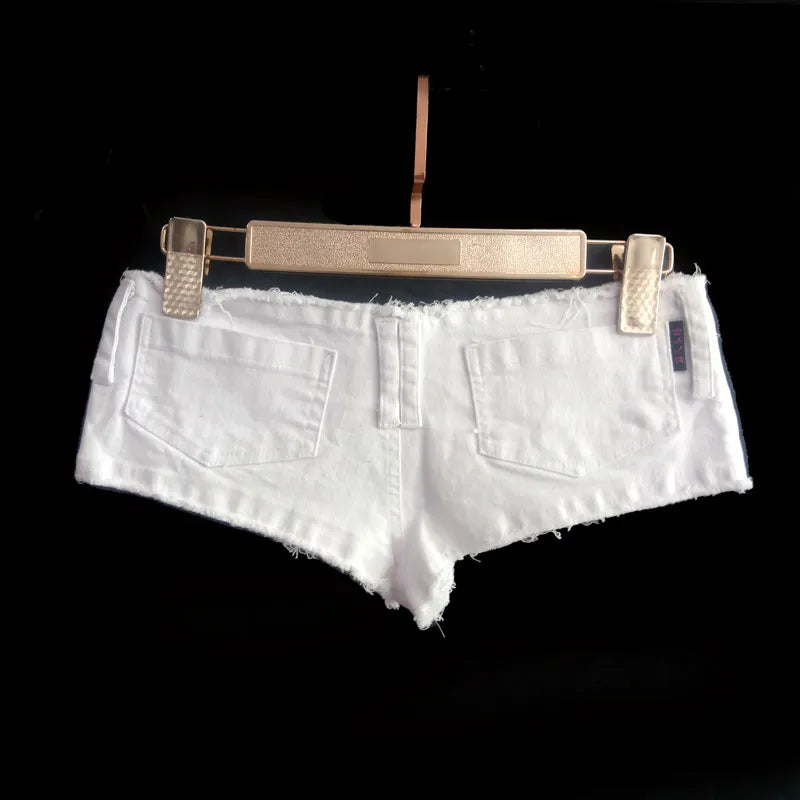 Dam Shorts Lätta Bomull Spandex Justerbar Midja-2