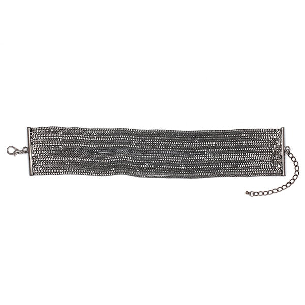 Variant image for Dam Halsband Geometrisk Choker i Zinklegation Flerskiktad Design-3