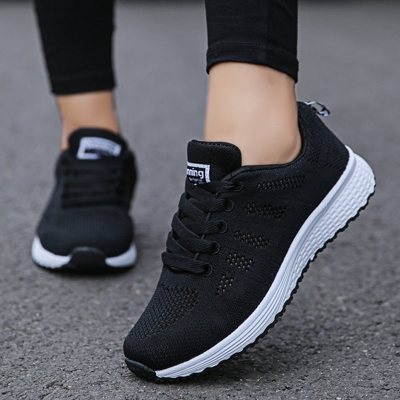 Dam Sneakers Lätta Premiumkvalitet för Träning och Vardag-5