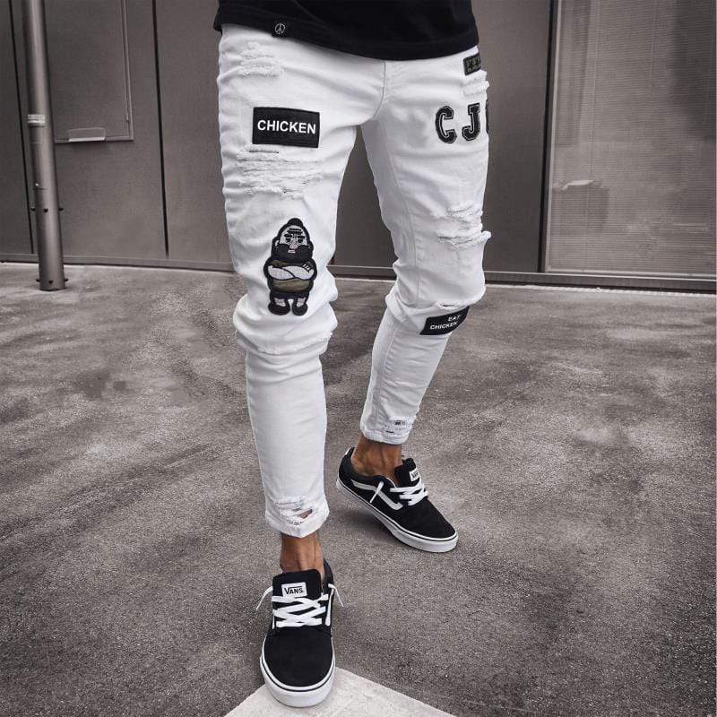 Variant image for Slitna Dam Jeans Slim-Fit Medelhög Midja Bomullsmix Denim-7