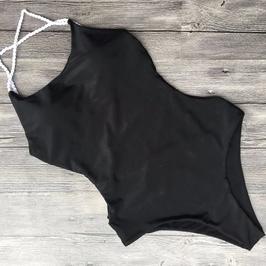 Dam Baddräkt Shaping Polyester Spandex Trendig Design 1