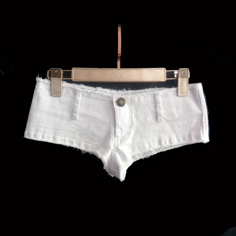 Dam Shorts Lätta Bomull Spandex Justerbar Midja-1