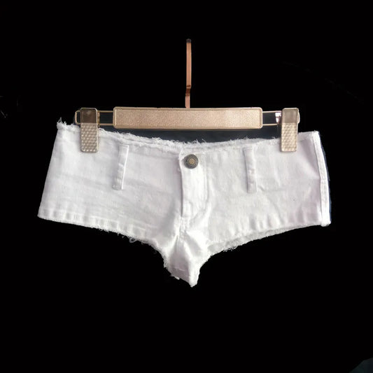 Dam Shorts Lätta Bomull Spandex Justerbar Midja-1