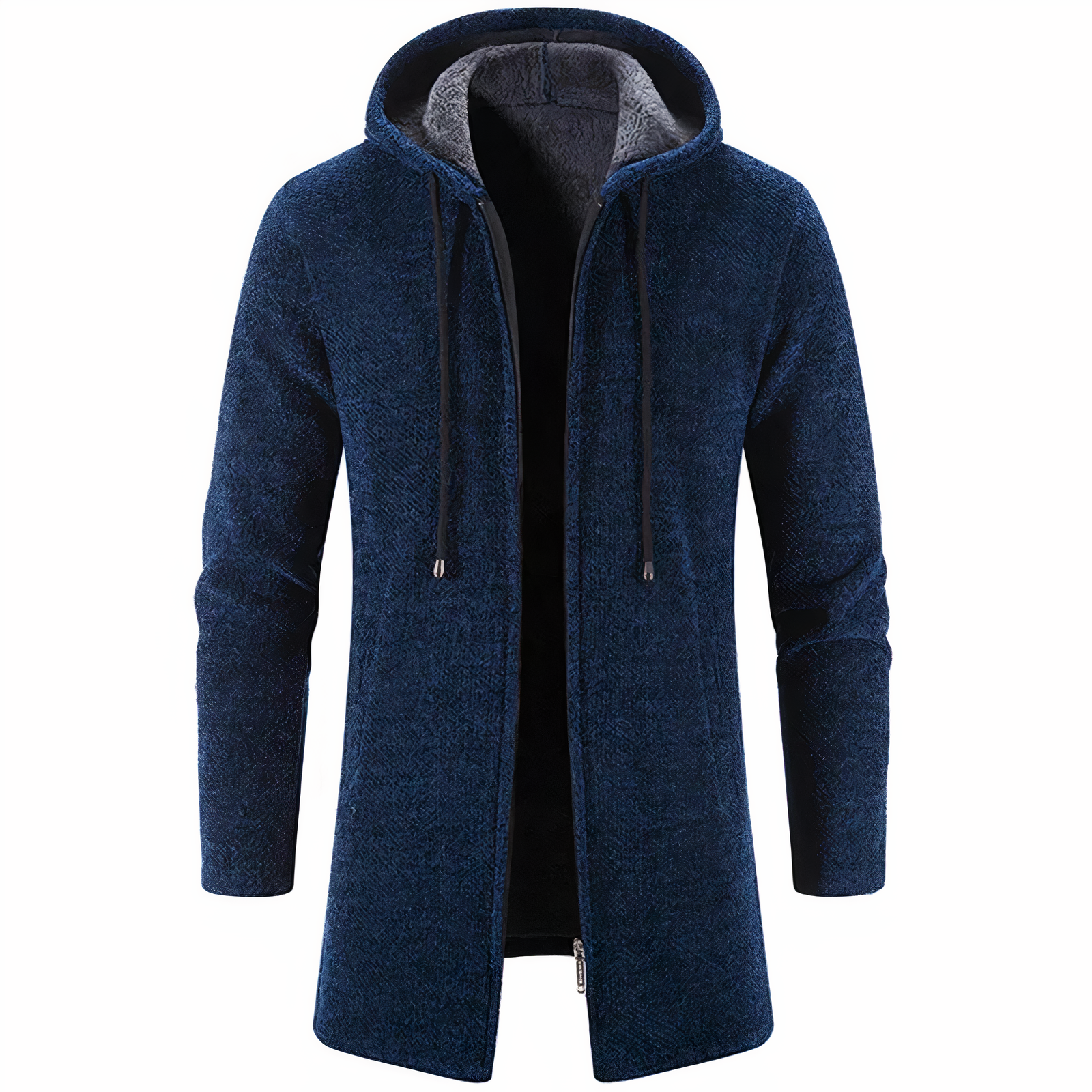 Vinterjacka Dam Med Huva Polyester Figurnära Design-3