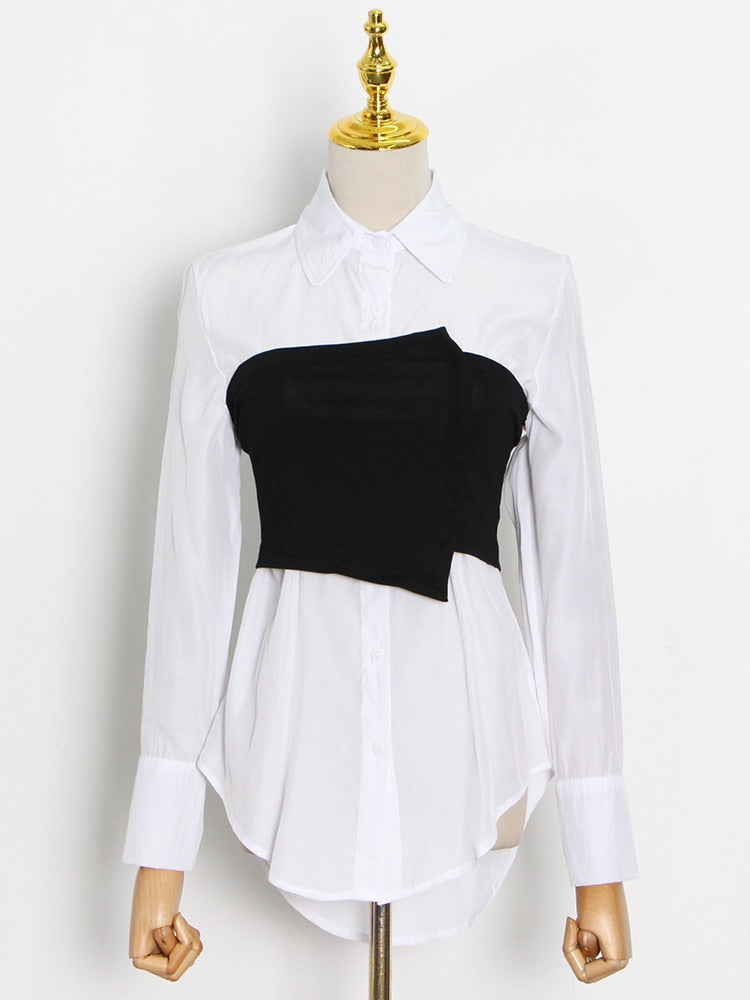 Variant image for Dam Blus Långärmad Mjuk Bomull Polyester-1