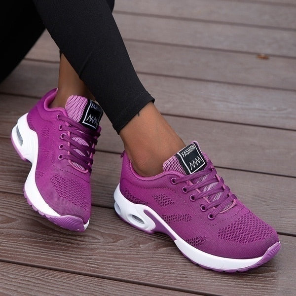 Herrens Ortopediska Sneakers Ergonomisk Andningsbar Tyg-6