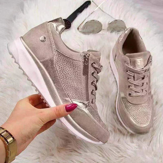 Kvinnors Ortopediska Sneakers LÀtta Andningsbara Material för Aktiv Livsstil 1