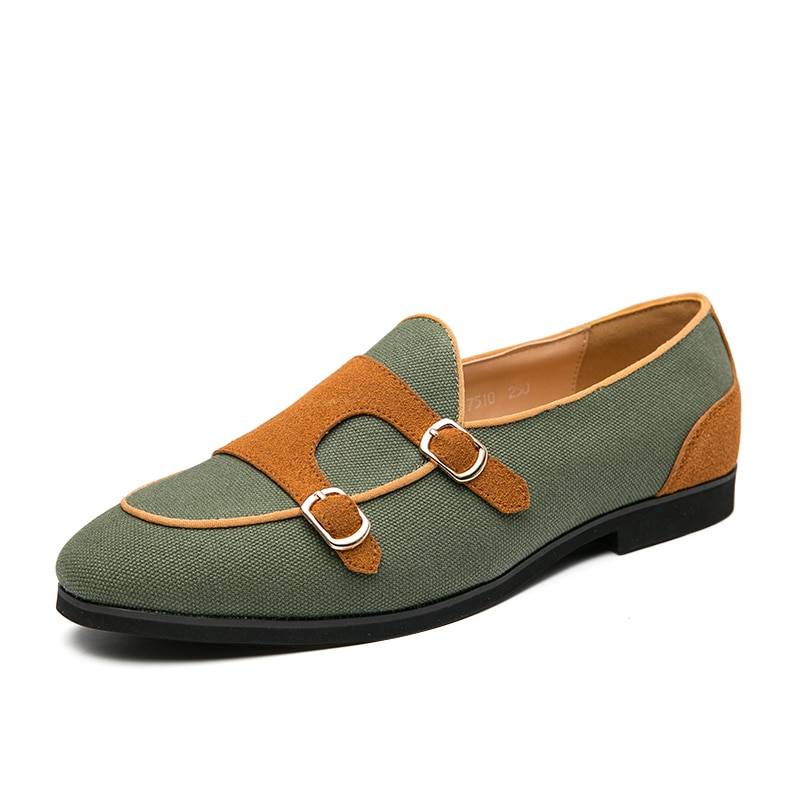 Herrskor Slip-on Elegant Läder för Komfort och Stil-6