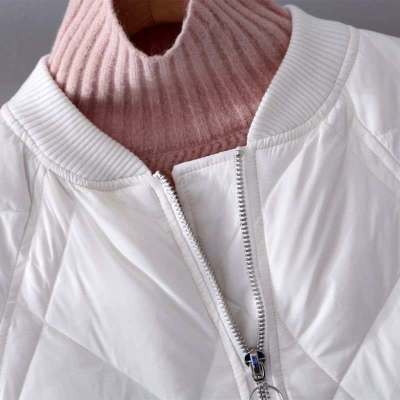 Dam Stepp Mantel Långärmad Bomull Polyester-4