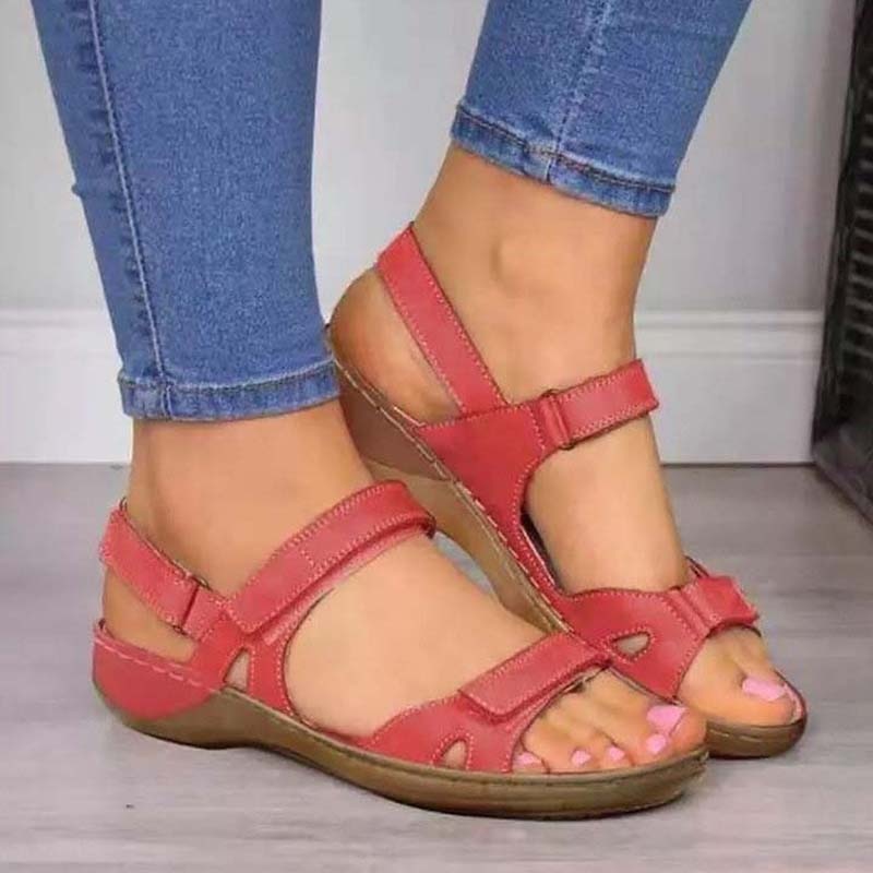 Herr Sandaler Ortopedisk Komfort Lätt Syntetisk-5