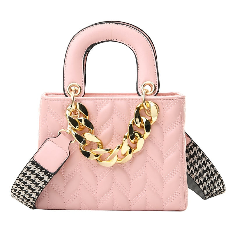 Variant image for Handväska Dam Geometrisk Design PU-Läder med Dubbelt Grepp och Flera Fack-2