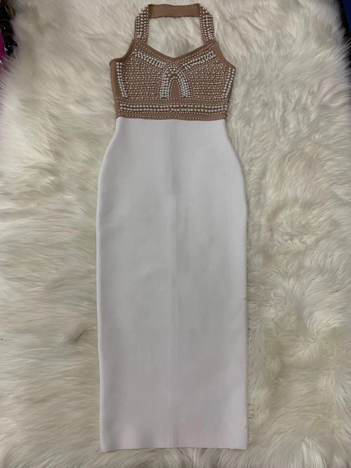 Kvinnors Midi Klänning Bohemisk Rayon Utan Ärmar 8