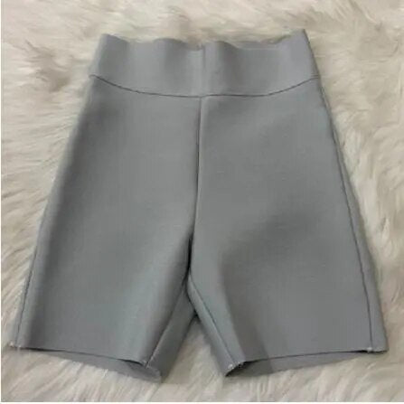 Variant image for Träningsshorts Dam Midjehöga Polyester Bekväm Design-9