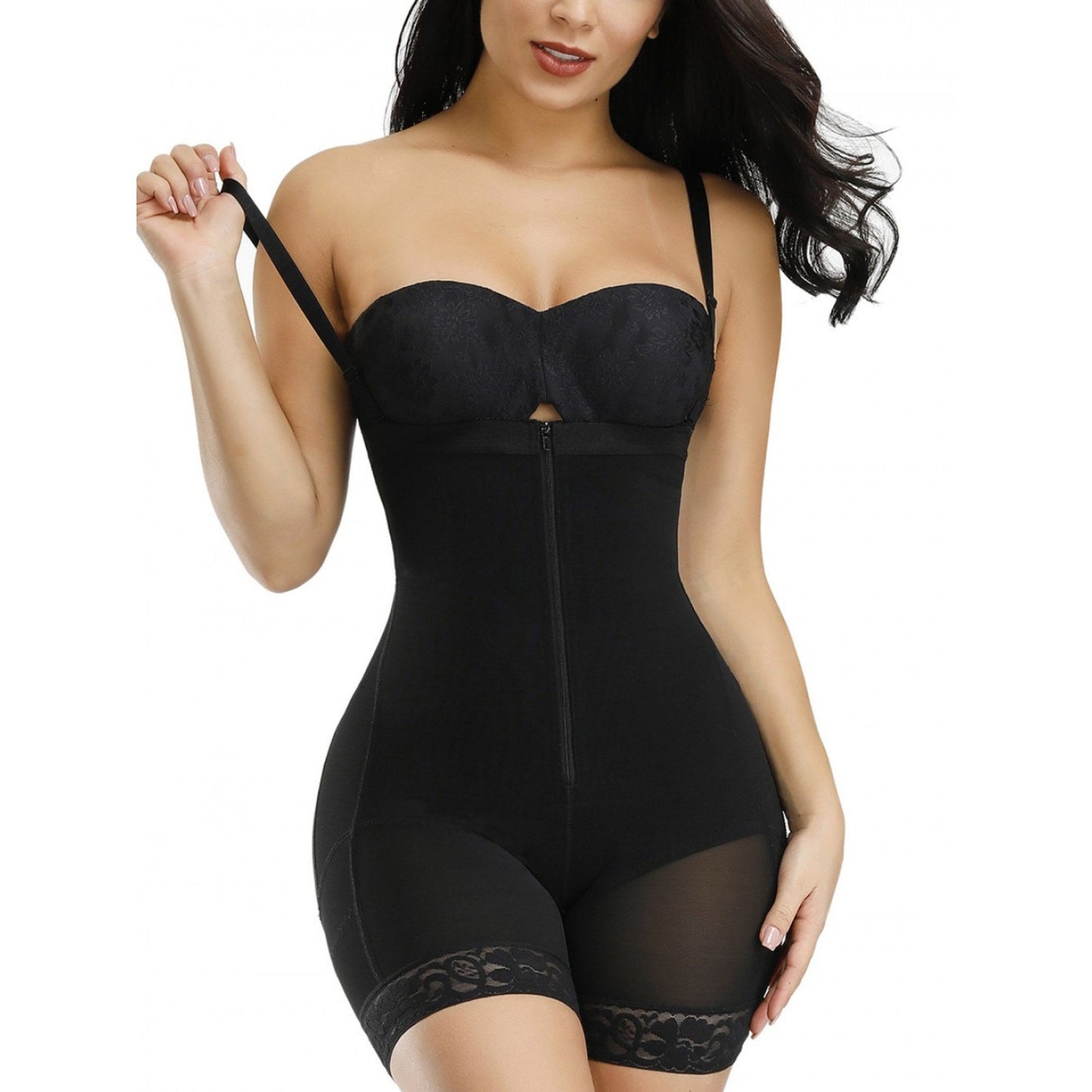 Variant image for Dam Full Body Shapewear Sömlös Design som Håller in Magen-1