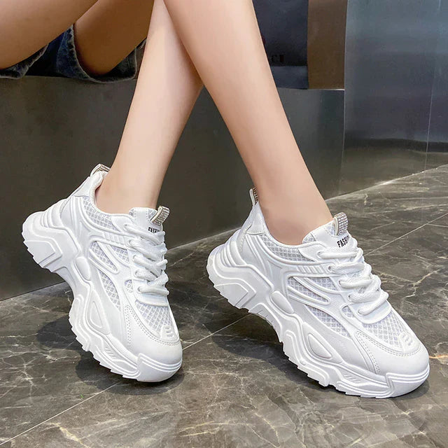 Damskor Bekväma Syntetisk Läder Lätta Skor för Alla Tillfällen-6