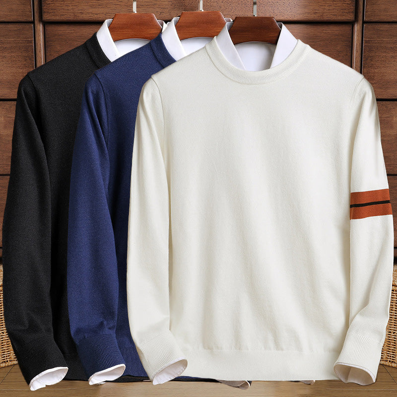 Dam Sweatshirt Figursydd Bomull och Ull-2