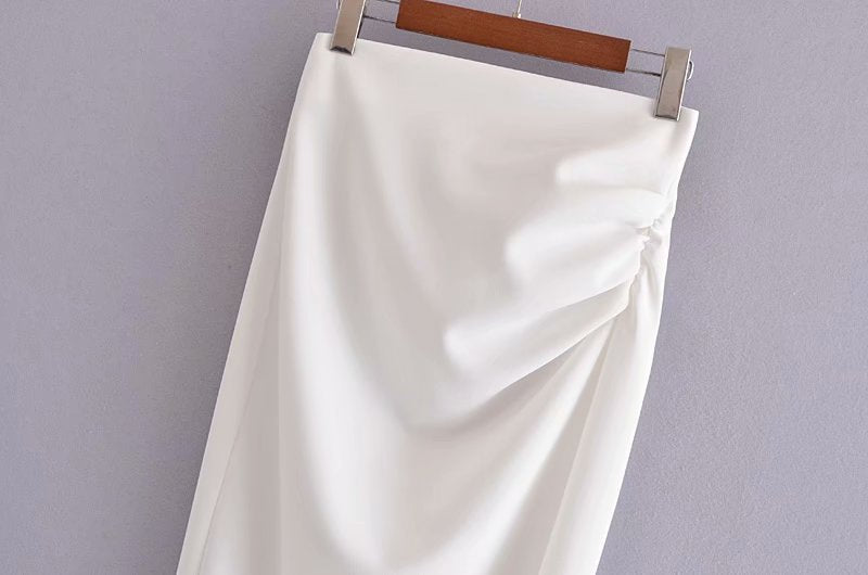 Dam Blus V-Neck Långärmad Polyester Elegant Stil-4