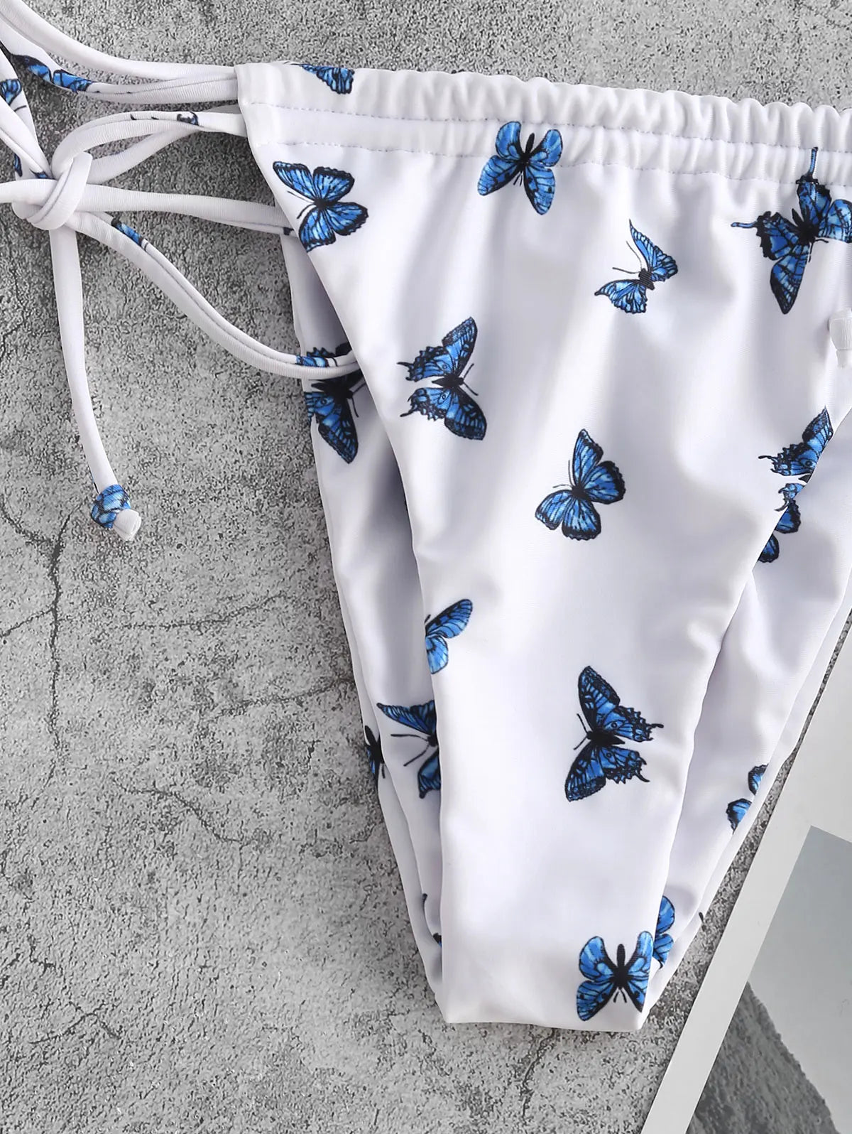 Dam Ankelklänning Normal Passform Polyester Med Fjärilsmönster 5