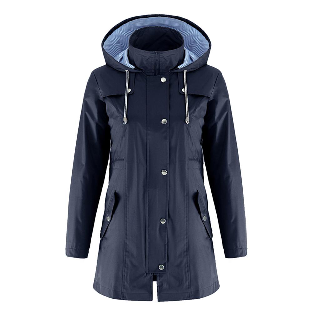 Vinterjacka Dam Elegant Polyester för Kalla Dagar 9