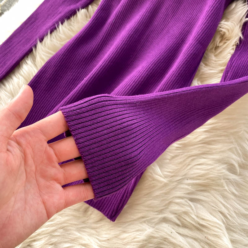 Dam Off-Shoulder Blus Långa Ärmar Polyester Monokrom-5