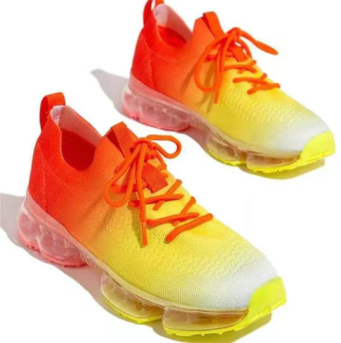 Kvinnors Sneakers Ortopedisk Design Andningsbara Syntetiska Tyger 4