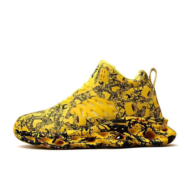 Variant image for Herr Sneakers Grafiskt Tryck Högteknologisk Design Syntetisk Komfort-12