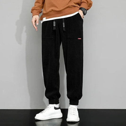 MĂ€ns Joggingbyxor Avslappnad Isolerande Material 1