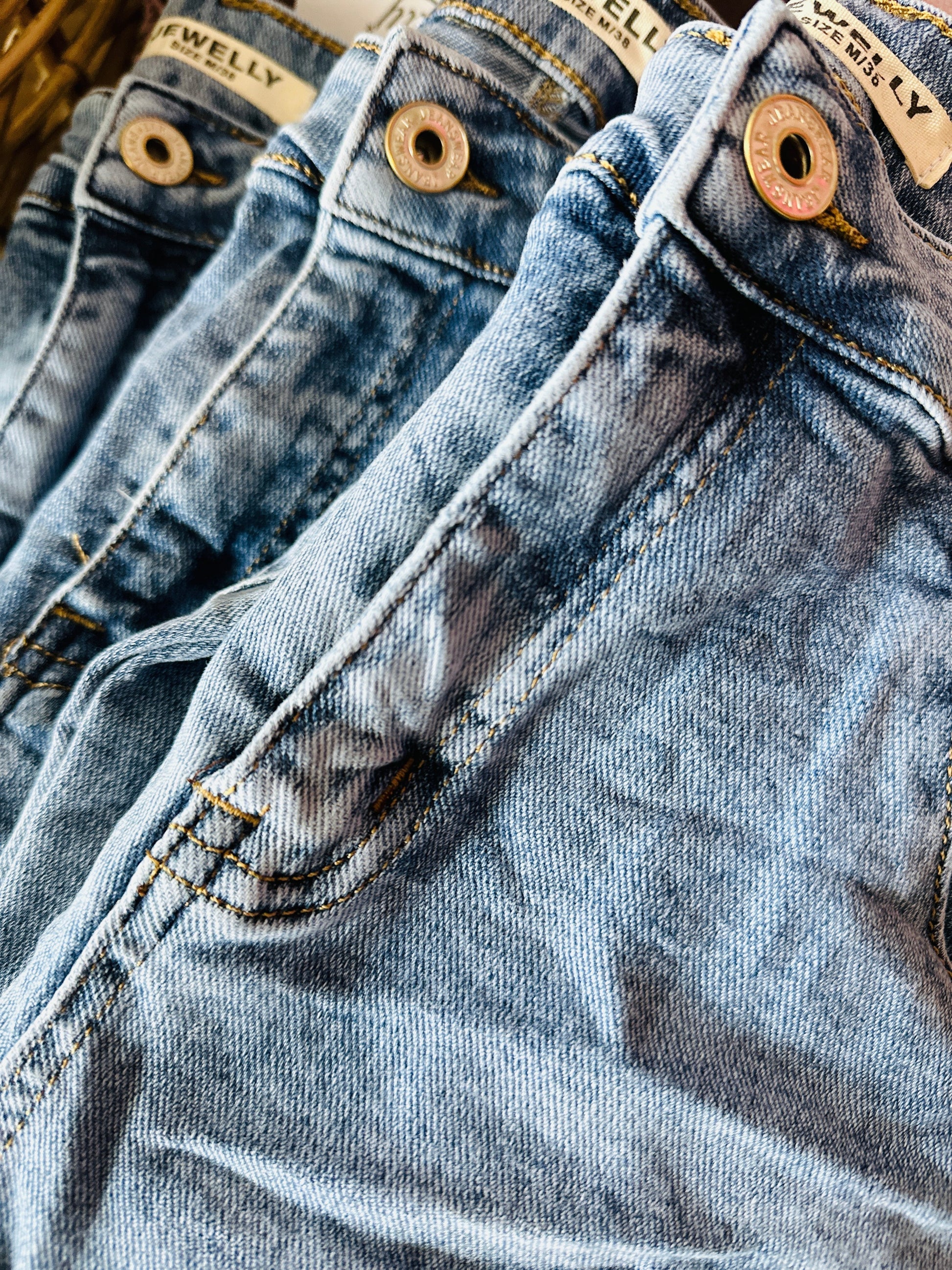 Snygga Byxor Dam Medelhög Midja Mjuk Tyg Tätt Ben-4