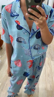 Variant image for Herrskjorta Avslappnad Kortärmad Viskos och Linne-1