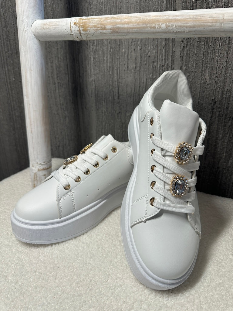 Dam Sneakers Mångsidig Design Textil Syntet-4