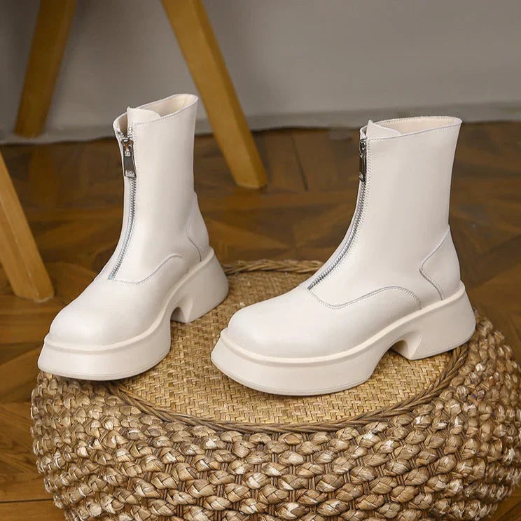 Kvinnliga Midikängor Minimalistisk Tvåskiktat Kohud-2