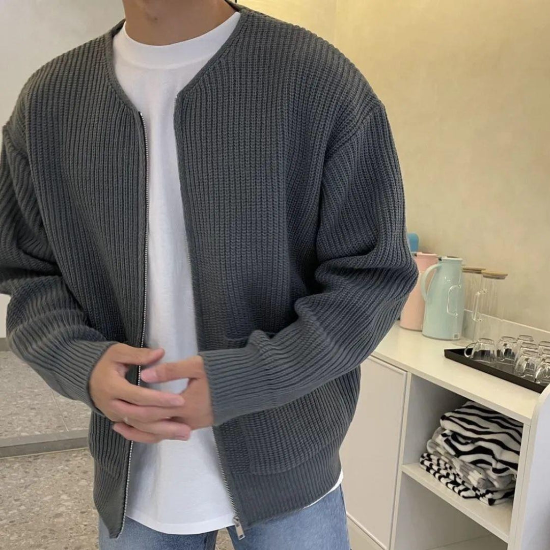 Herr T-shirt Jersey med Blixtlås i Kvalitet för Träning och Avslappnat Bruk-3